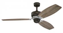 Westinghouse 7207600 - 54 in. Weathered Bronze Finish Reversible Blades (Driftwood/Reclaimed Hickory)