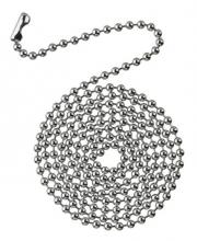 Westinghouse 7706300 - 3 Ft. Beaded Chain with Connector Chrome Finish