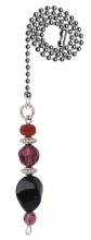 Westinghouse 7729400 - Burgundy & Orange Beads Pull Chain