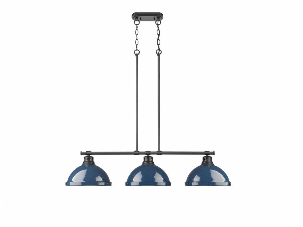 Duncan 1-Light Pendant with Chain in Rubbed Bronze with Matte White