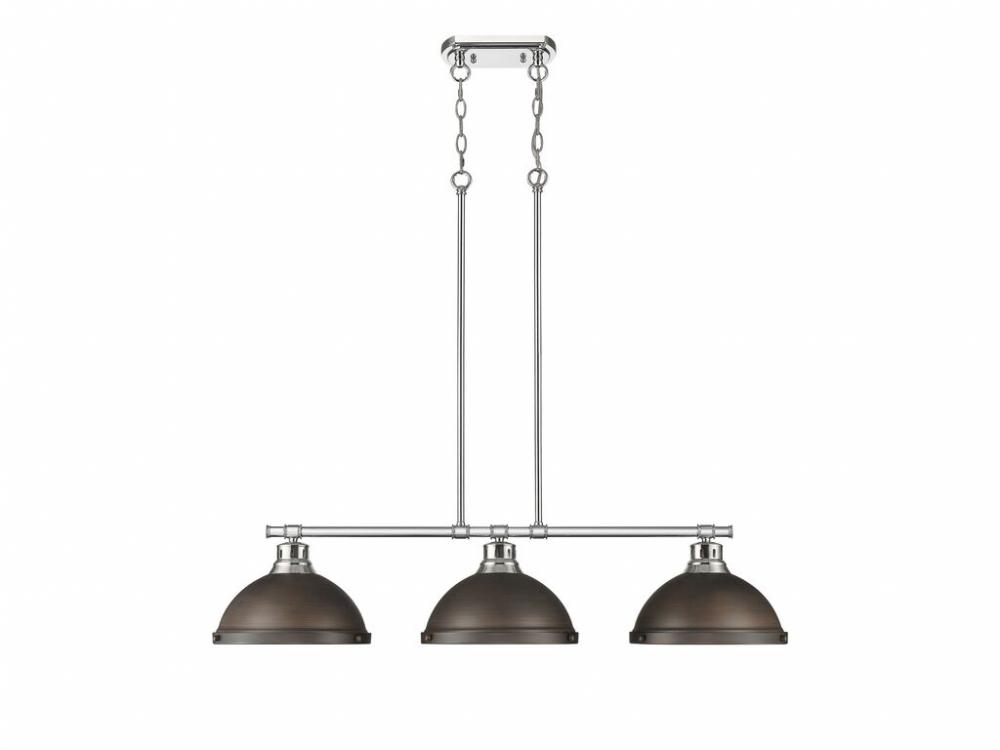 Duncan Small Pendant with Rod in Matte Black with Clear Glass