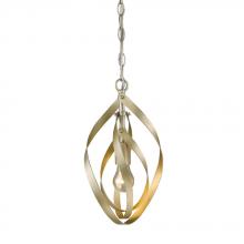 Golden 2220-M1L WG - Nicolette Mini Pendant in White Gold