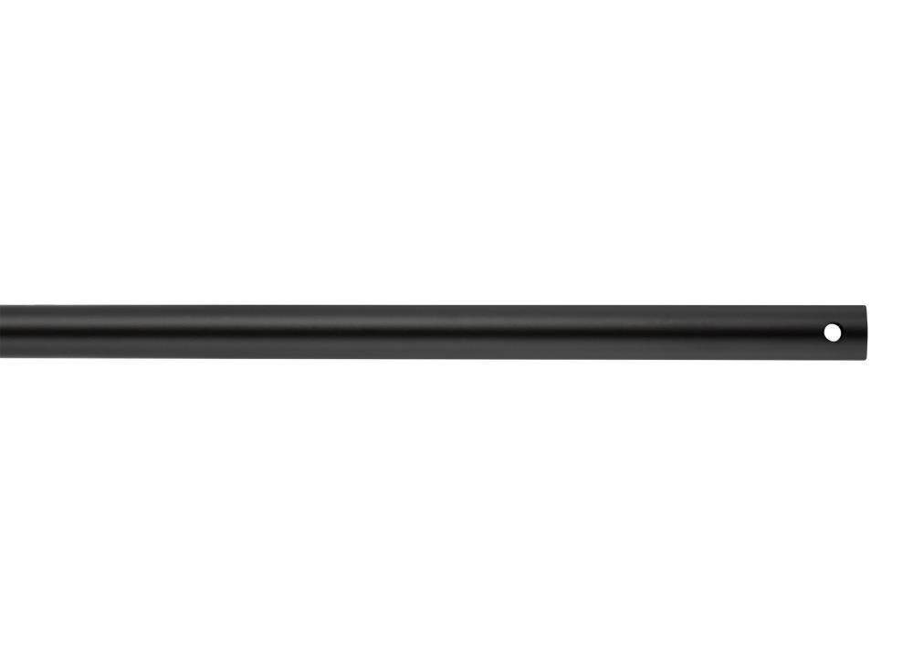 60" Downrod in Matte Black