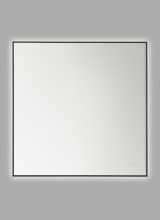 Generation Lighting MREL1441MBK - Cadre Square Mirror 36x36