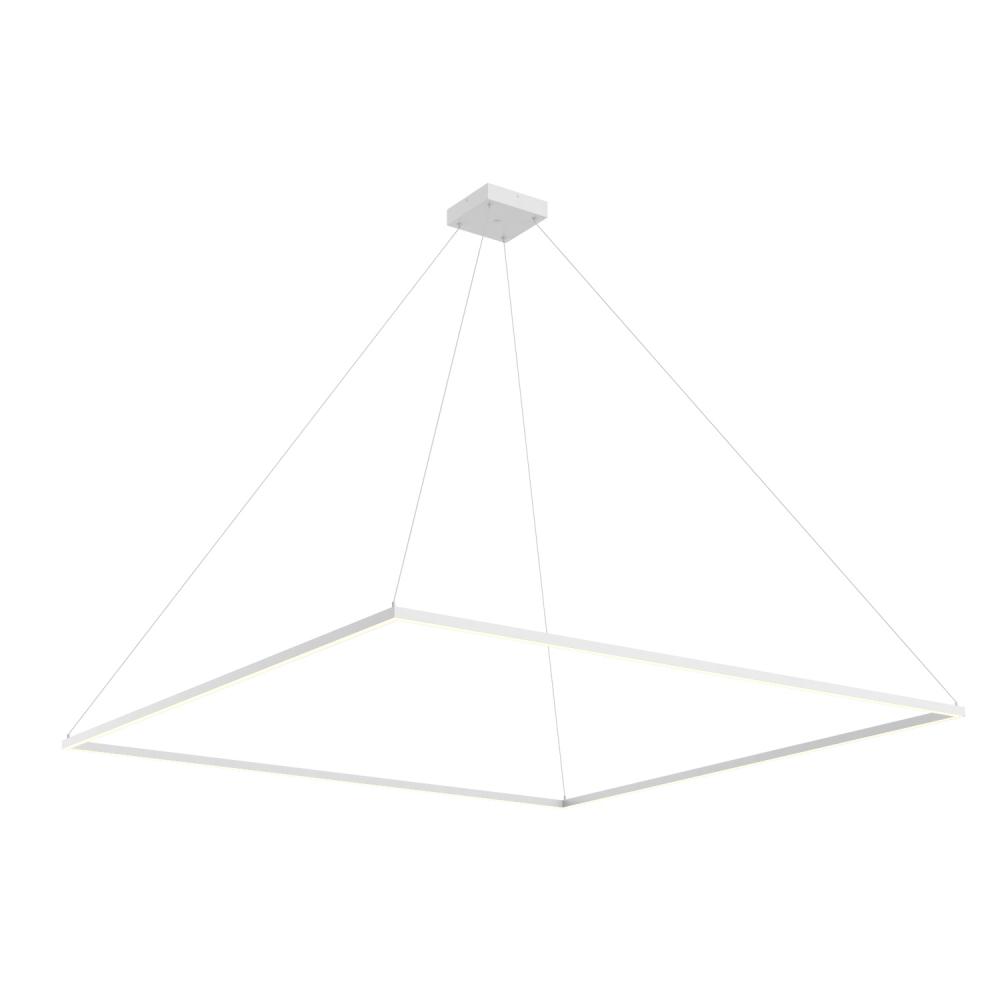 Piazza 72-in White LED Pendant