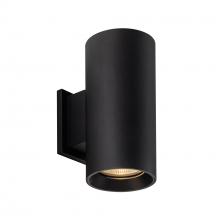 Kuzco Lighting Inc EW47512-BK-UNV - Lorna 12-in Textured Black LED Exterior Wall