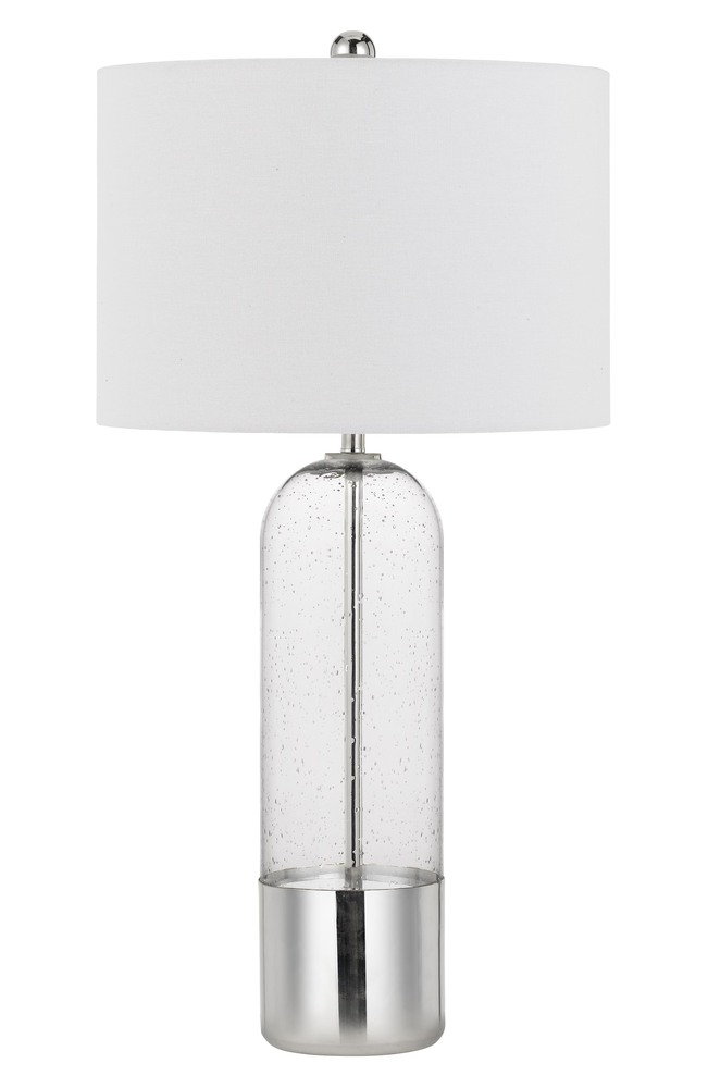 150W 3 Way Anzio Glass Table Lamp (Priced And Sold in Pairs)