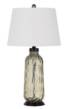 CAL Lighting BO-2825TB-2 - 150W 3 Way Bolsena Glass Table Lamp (Priced And Sold in Pairs)