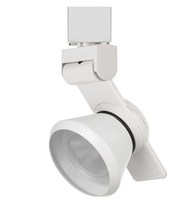 CAL Lighting HT-999WH-CONEWH - 12W Dimmable integrated LED Track Fixture, 750 Lumen, 90 CRI