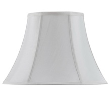 CAL Lighting SH-8104/16-WH - 11.5" Tall White Fabric Shade