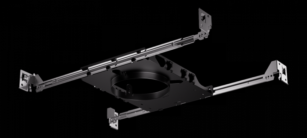 4"SML FRAME W/HNGR BRS NO JB FOR PNL LGT