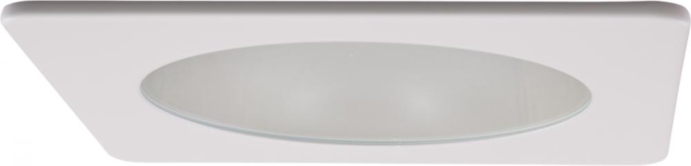 3" SQR TRIM W/FROSTED LENS