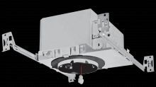 Elco Lighting E4TL12ICASD - 4" Trimless Cedar System New Construction IC Airtight Housing w/Driver