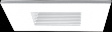 Elco Lighting EL2984B - 4" Square Die-Cast Baffle Trim