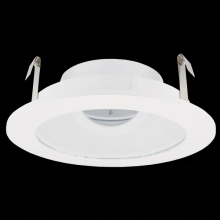 Elco Lighting ELK4111BB - 4"ALL BLK ADJ RND RFLCTR CLR LNS KOTO