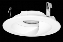 Elco Lighting ELK4715W - DISC 4" RND DIECAST WLLWSH TRIM FOR KOTO