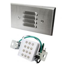 Elco Lighting ELST65BZ - Mini LED Step Light with Angled Louver