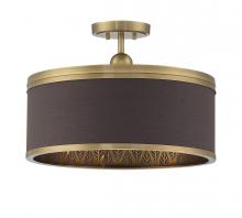 Drum Shade Semi-Flush Mts.