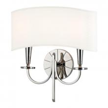 Hudson Valley 8022-PN - 2 LIGHT WALL SCONCE