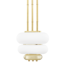 Hudson Valley KBS1354702-AGB - 2 LIGHT PENDANT