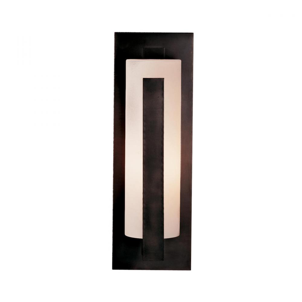 Forged Vertical Bars Large Outdoor Sconce