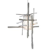 Hubbardton Forge 161184-SKT-STND-85-II0728 - Tura Seeded Glass Low Voltage Mini Pendant