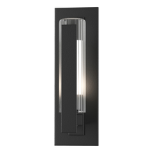 Hubbardton Forge 307281-SKT-80-ZU0660 - Vertical Bar Fluted Glass Small Outdoor Sconce