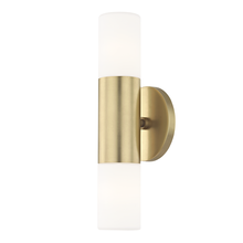 Mitzi by Hudson Valley Lighting H196102-AGB - Lola Wall Sconce