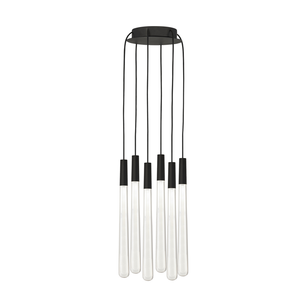 Pylon Crystal 6 Light Chandelier