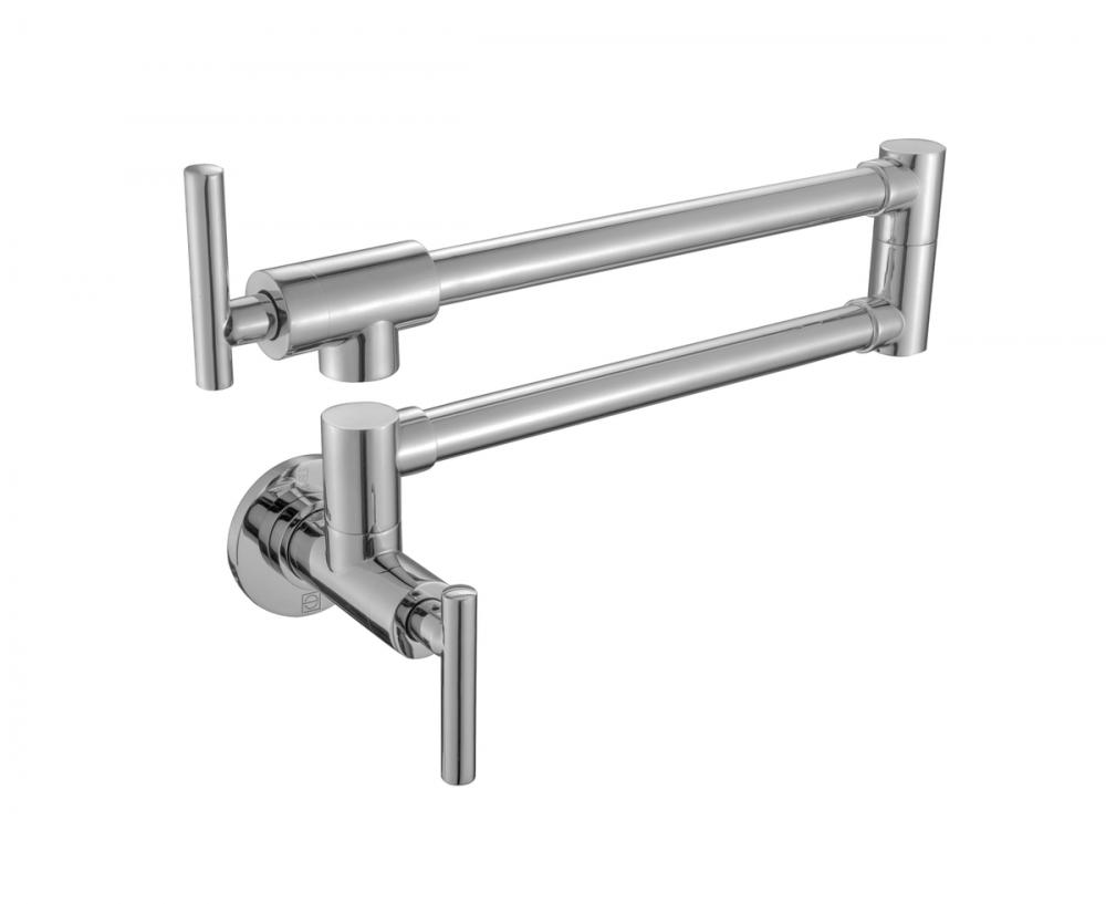 Kitchen Faucet 13 7/8" × 8 7/16"  brushed nickel
