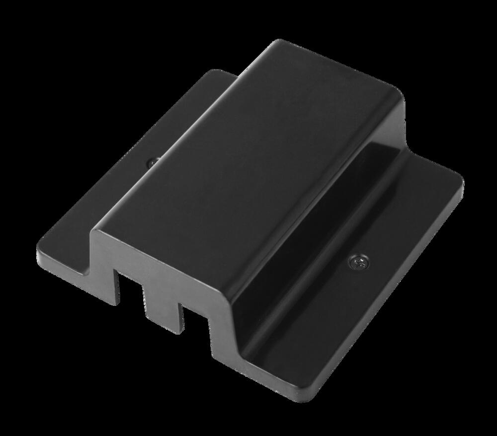 FLOATING ELECTRICAL FEED TRACK, BLACK