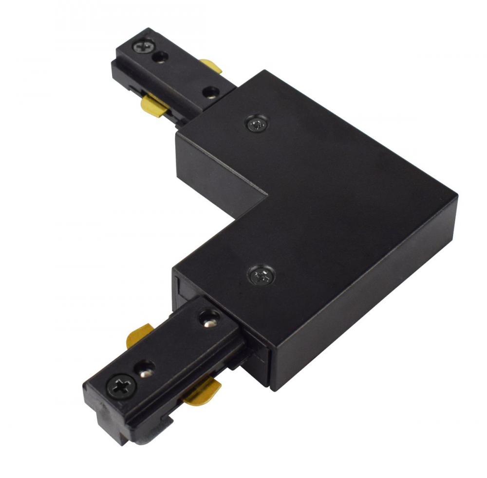 L-CONNECTOR FOR TRACK SECTION, BLACK