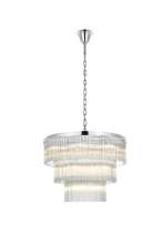 Elegant 1070G32C - Harlow 32 inch Chandelier in Chrome