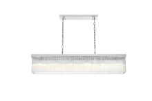 Elegant 1070G49C - Harlow 49 inch Chandelier in Chrome