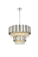 Elegant 3400G24C - Willow 24 inch Chandelier in Chrome