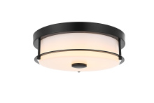 Elegant LD304F12BK - Kolson 12 inch LED Flush Mount in Black