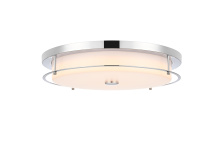 Elegant LD304F20C - Kolson 20 inch LED Flush Mount in Chrome