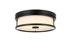 Elegant LD305F12BK - Kolson 12 inch LED Flush Mount in Black