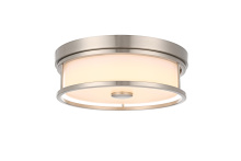 Elegant LD305F12PN - Kolson 12 inch LED Flush Mount in Polished Nickel