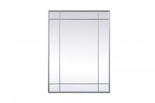 Elegant MR3A3040SIL - Viola Wall mirror 30"W x 40"H silver