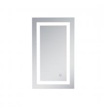 Elegant MRE11830 - Helios 18in x 30in Hardwired LED mirror with touch sensor and color changing temperature