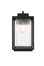 Elegant OD308W15BK - Wall sconce W8" E9.5" H15" L1 Black (1Box)