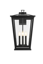 Elegant OD333W22BK - Wall sconce W12.5" E11" H22" L3 Black (1Box)