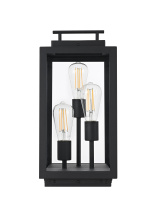 Elegant OD418L18BK - Valentin 8 inch Outdoor Lawn Light in Black