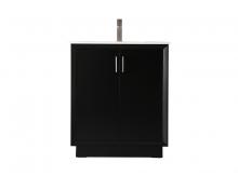 Elegant VF19630BK - Vanity Cabinet 2Dr 30"W x 22"D x 35"H black