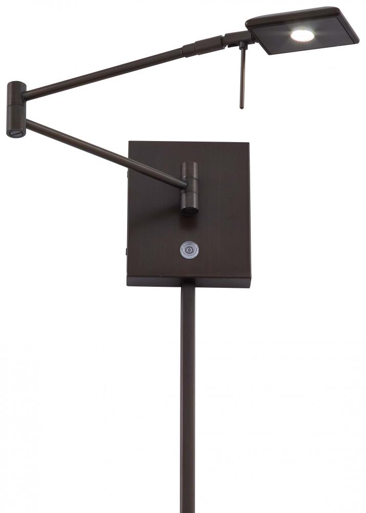 GEORGE'S READING ROOM - 1 LIGHT LED PHARMACY WALL LAMP
