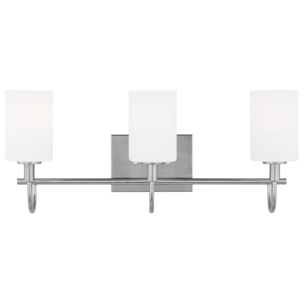 Oak Moore Three Light Wall / Bath