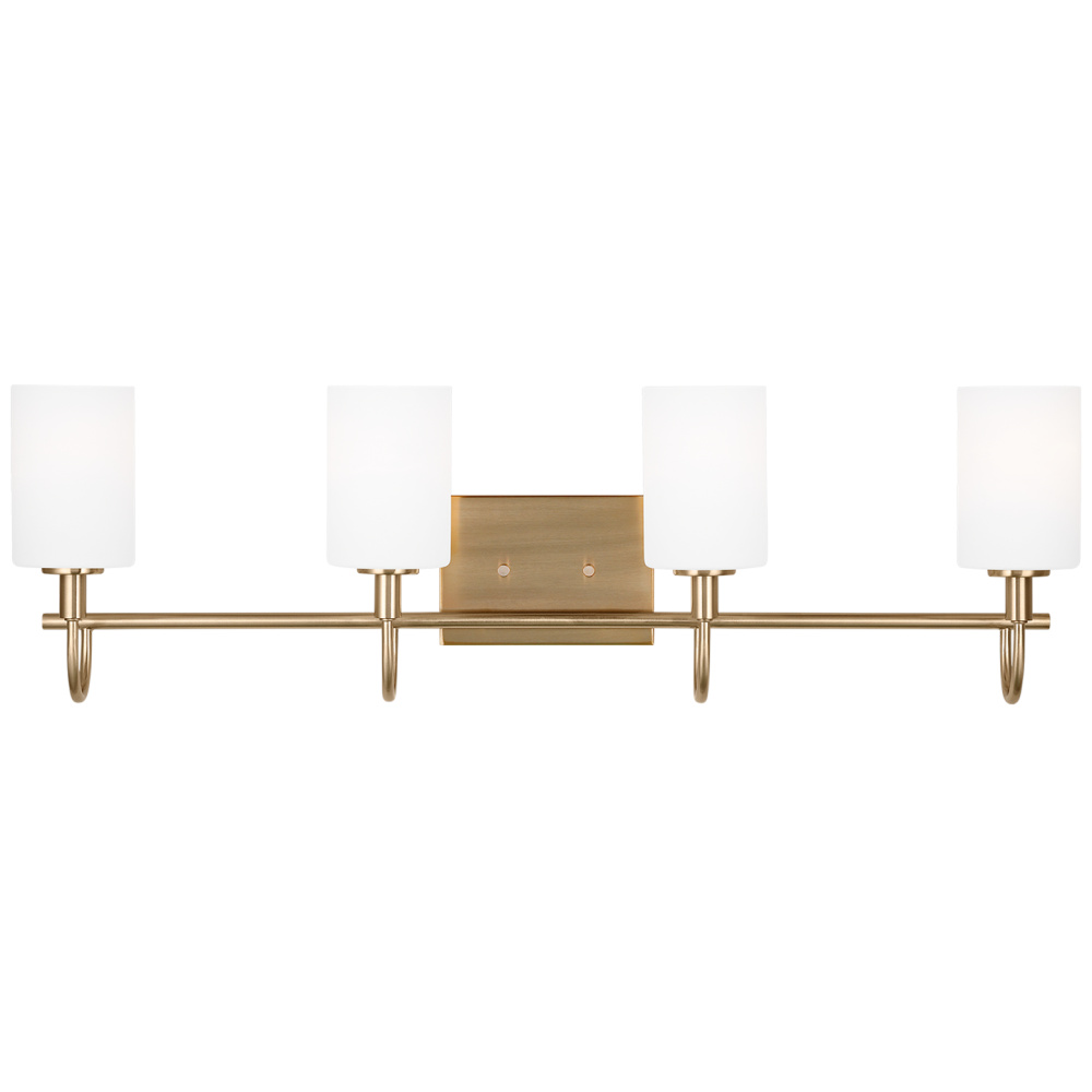 Oak Moore Four Light Wall / Bath