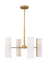 Visual Comfort & Co. Studio Collection DJC1048SB - Capalino Modern 8-Light Indoor Dimmable Medium Chandelier