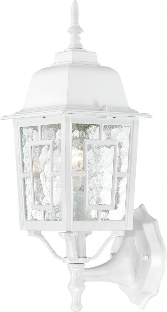 Banyan - 1 Light - 17" Outdoor Wall with Clear Water Glass; Color retail packaging